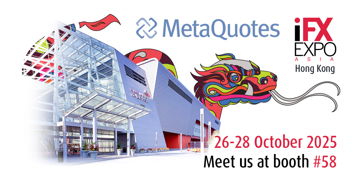 MetaQuotes – Gold Sponsor of iFX Expo Asia 2025 in Hong Kong MetaQuotes – Gold Sponsor of iFX Expo Asia 2025 in Hong Kong