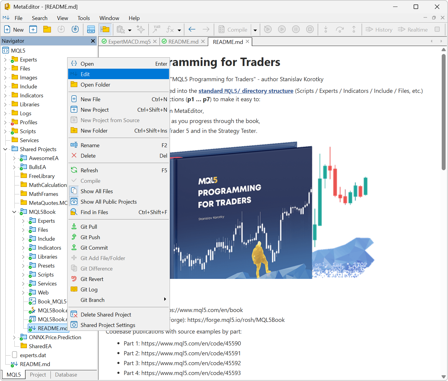 Added support for viewing and editing Markdown files Added support for viewing and editing Markdown files