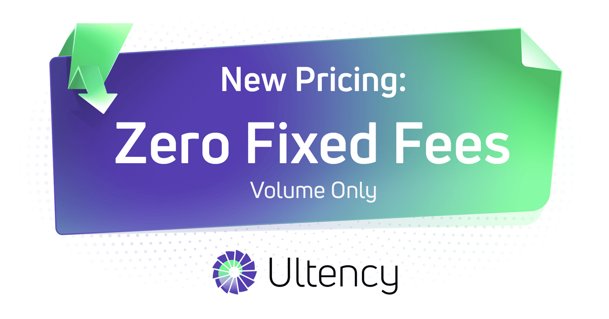 New Ultency Pricing Model: No Fixed Service Fees, Pay Only for Actual Volume New Ultency Pricing Model: No Fixed Service Fees, Pay Only for Actual Volume
