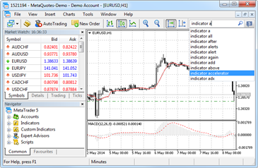 MetaTrader 5 trading terminal build 965: Smart Search, OTP and Money ...